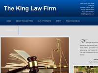 JOHN KING website screenshot