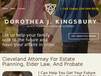 DOROTHEA KINGSBURY website screenshot