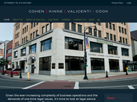 KEVIN KINNE website screenshot