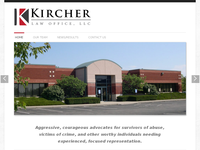 KONRAD KIRCHER website screenshot