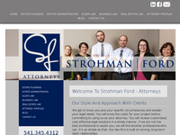 KIRK STROHMAN website screenshot