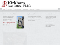 JAMES KIRKHAM website screenshot