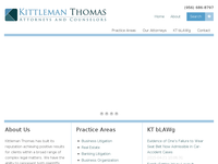 WESLEY KITTLEMAN website screenshot