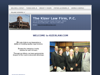 THOMAS KIZER JR website screenshot