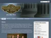 KEVIN KLEVORN website screenshot