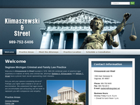 BARBARA KLIMASZEWSKI website screenshot