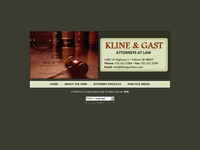 NORMAN KLINE website screenshot