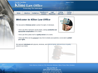 RAY KLINE website screenshot