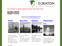 DOUGLAS SEATON website screenshot