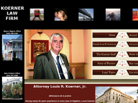 LOUIS KOERNER JR website screenshot