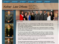 CHRIS KOLKER website screenshot