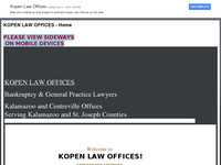 ROBERT KOPEN website screenshot