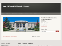 WILLIAM KOPPER website screenshot