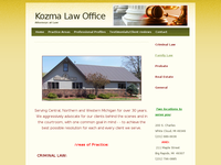 KEVIN KOZMA website screenshot