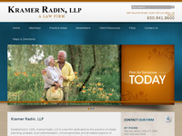 DEBORAH KRAMER RADIN website screenshot