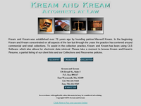 RICHARD KREAM website screenshot
