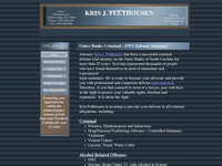 KRIS FELTHOUSEN website screenshot