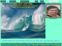 ELENA KRITZER website screenshot