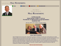 HALE KRONENBERG website screenshot