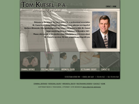 TOM KUESEL website screenshot
