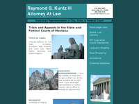 RAYMOND KUNTZ website screenshot