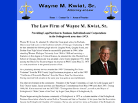 WAYNE KWIAT SR website screenshot