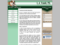 LORI FRANK website screenshot