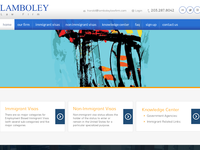 FRANCIS LAMBOLEY website screenshot