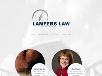 JEAN LAMFERS website screenshot