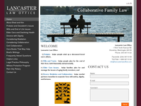 BRAD LANCASTER website screenshot