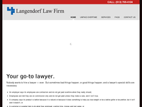 JAMES LANGENDORF website screenshot