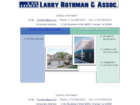 LARRY ROTHMAN website screenshot