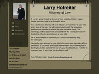 LARRY HOFREITER website screenshot