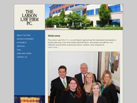 JOHN LARSON website screenshot
