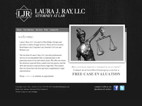 LAURA RAY website screenshot