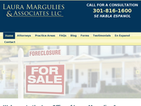 LAURA MARGUILES website screenshot