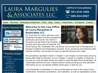 LAURA MARGULIES website screenshot