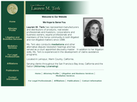 LAUREN TERK website screenshot