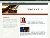 MARNITTA KING website screenshot