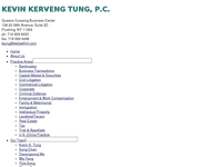 KEVIN TUNG website screenshot