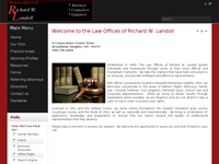 RICHARD LANDOLL website screenshot