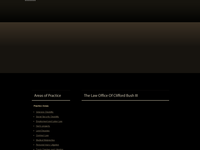 CLIFFORD BUSH III website screenshot