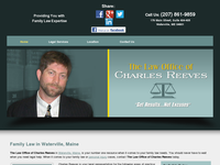 CHARLES REEVES website screenshot