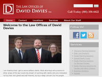 DAVID DAVIES website screenshot