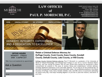 PAUL MORESCHI website screenshot