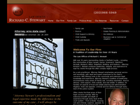 RICHARD STEWART website screenshot