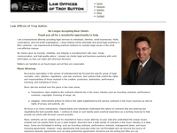 TROY SUTTON website screenshot