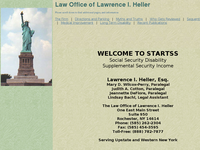 LAWRENCE HELLER website screenshot