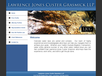 KIM LAWRENCE website screenshot