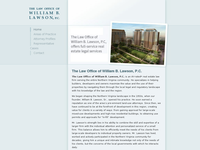 WILLIAM LAWSON JR website screenshot
